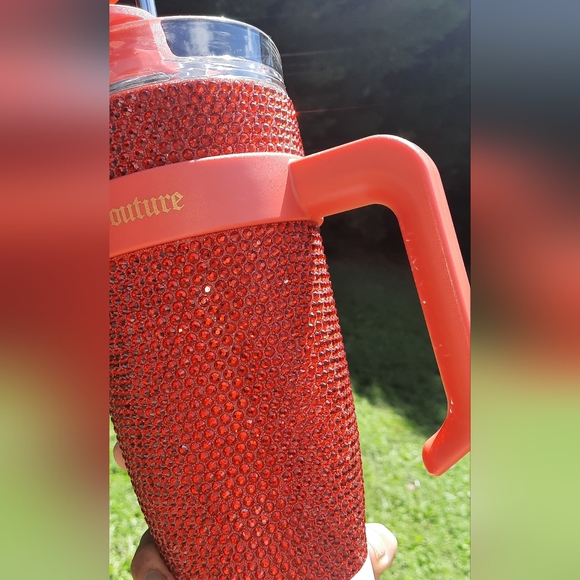 💕  RED Juicy Couture Stainless Steel Bling Tumbler 40oz 💕 - Picture 3 of 5